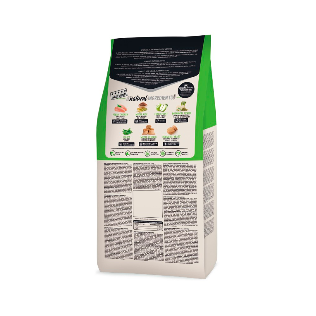 ownat classic sterilized comida para gatos esterilizados con pollo fresco ownat classic sterilized comida para gatos esterilizados con pollo fresco