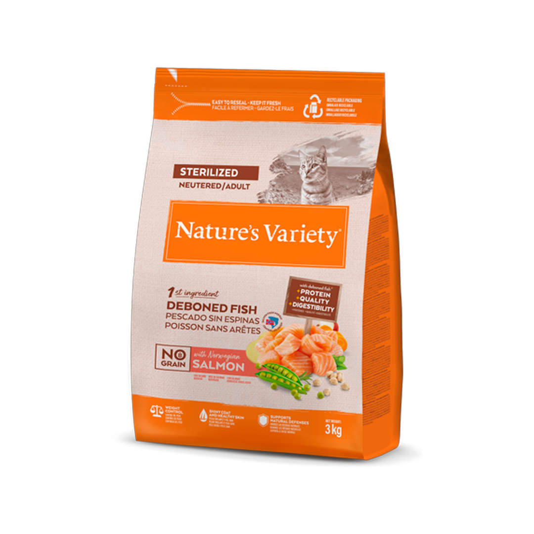 nature's variety selected adult salmón noruego 3kg pienso sin cereales de alta gama para perros nature's variety selected adult salmón noruego 3kg pienso sin cereales de alta gama para perros